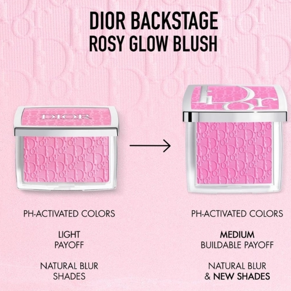 Dior Backstage Rosy Glow Blush: Pink Lilac (063), PH Activated Color, New - Picture 5 of 6